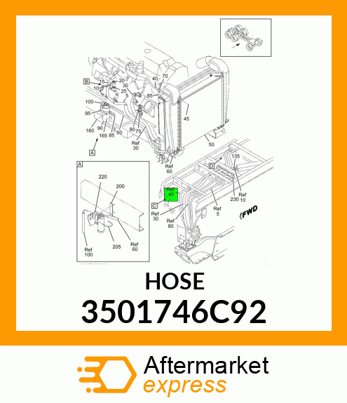 HOSE 3501746C92