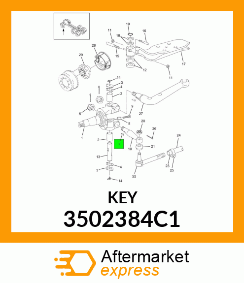 KEY 3502384C1