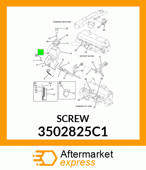 SCREW 3502825C1