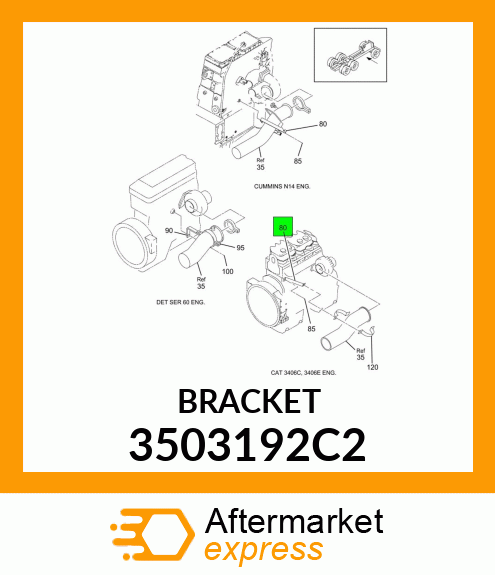 BRACKET 3503192C2