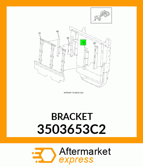 BRACKET 3503653C2