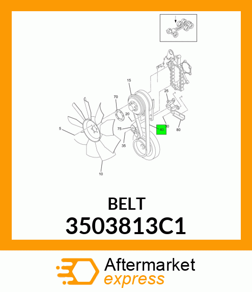 BELT 3503813C1