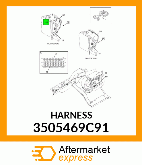 HARNESS 3505469C91