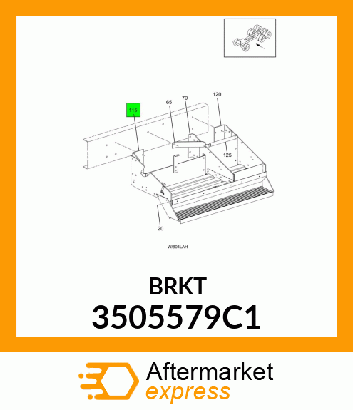 BRKT 3505579C1