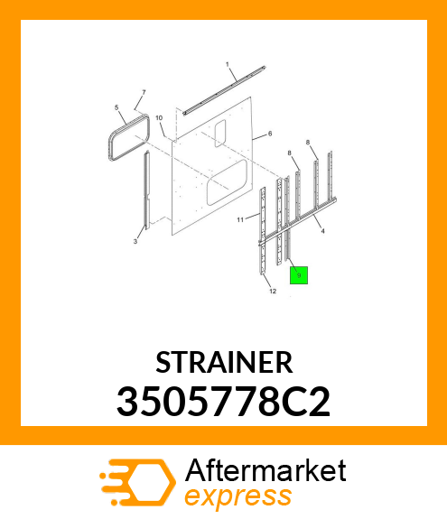 STRAINER 3505778C2