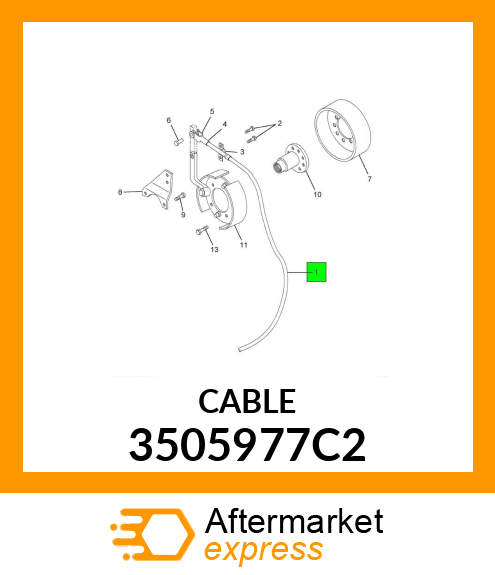 CABLE 3505977C2
