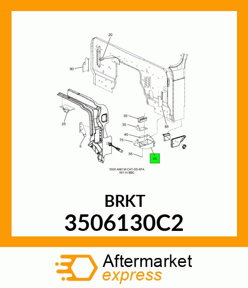 BRKT 3506130C2
