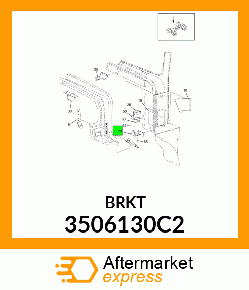 BRKT 3506130C2