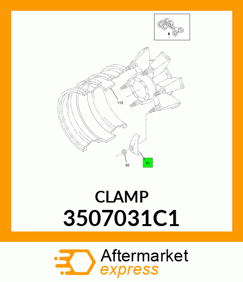 CLAMP 3507031C1