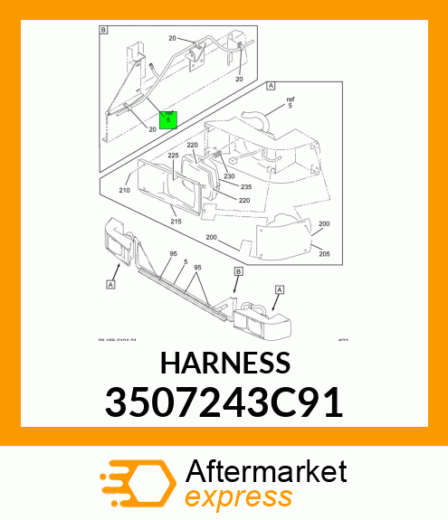 HARNESS 3507243C91