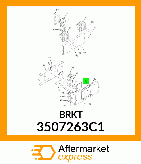 BRKT 3507263C1