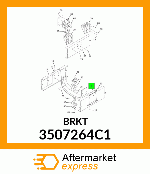 BRKT 3507264C1