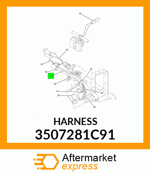 HARNESS 3507281C91