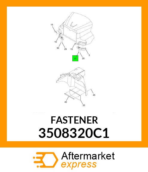 FASTENER 3508320C1