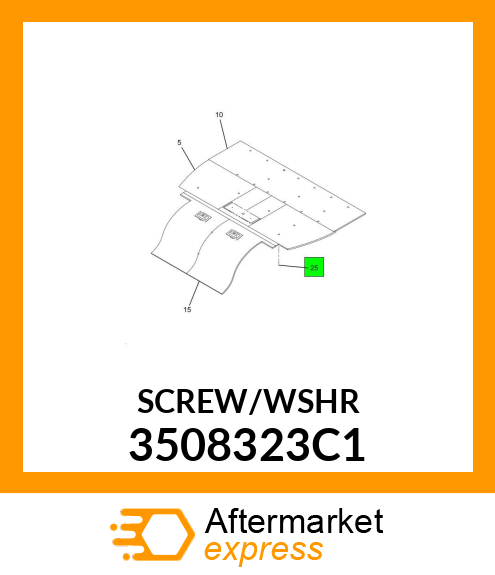 SCREW/WSH 3508323C1
