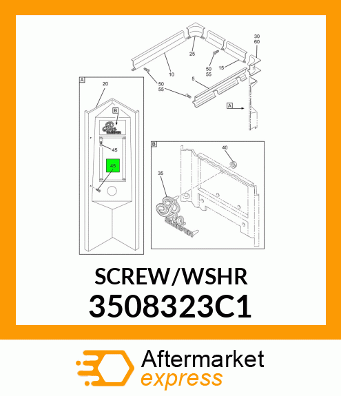 SCREW/WSH 3508323C1