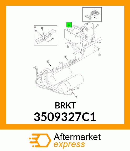 BRKT 3509327C1