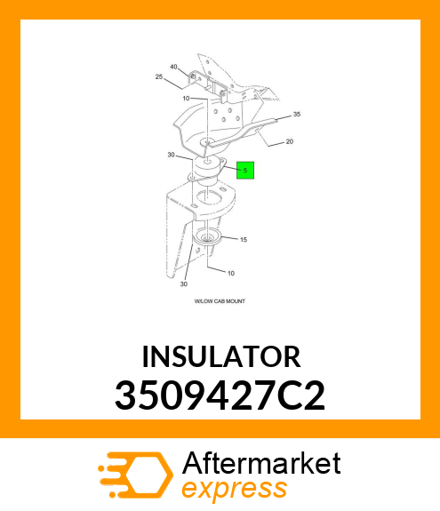 INSULATOR 3509427C2