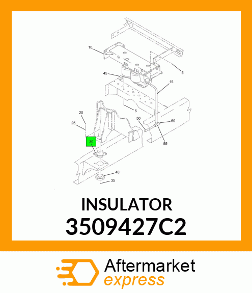 INSULATOR 3509427C2