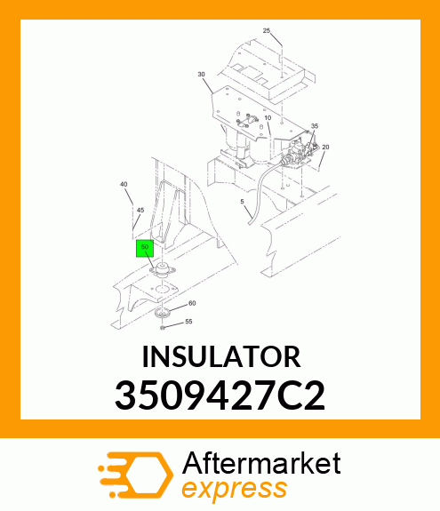 INSULATOR 3509427C2