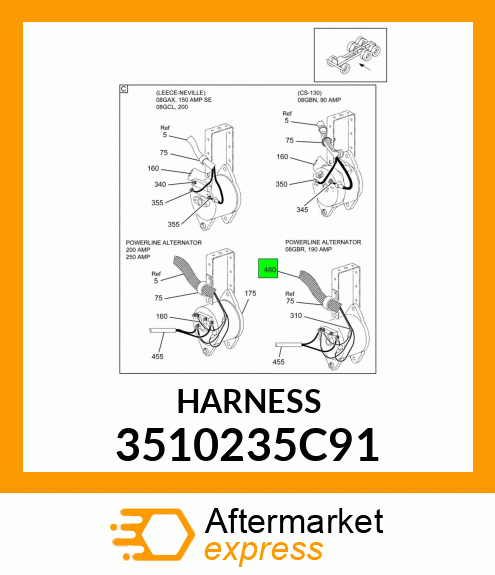 HARNESS 3510235C91