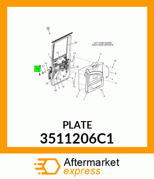 PLATE 3511206C1