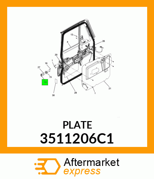 PLATE 3511206C1