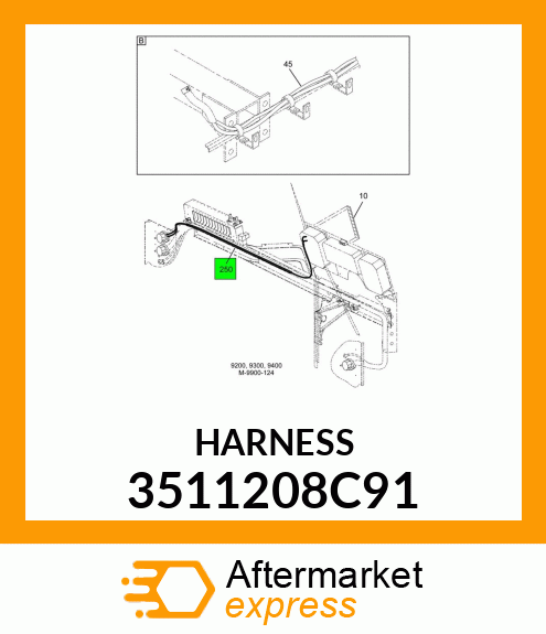 HARNESS 3511208C91