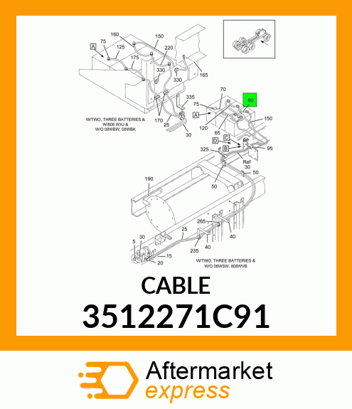 CABLE 3512271C91