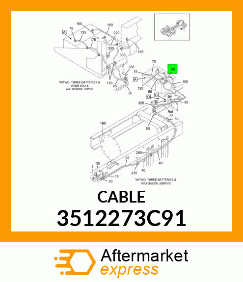 CABLE 3512273C91