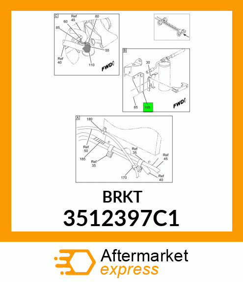 BRKT 3512397C1