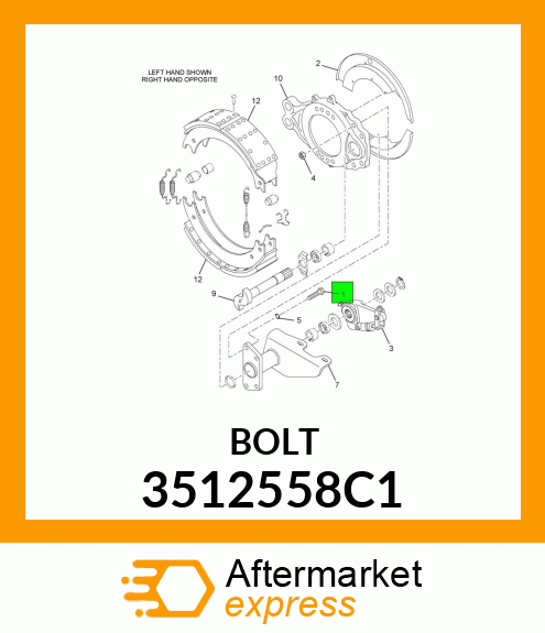 BOLT 3512558C1