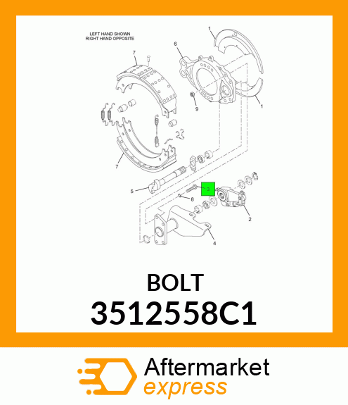 BOLT 3512558C1