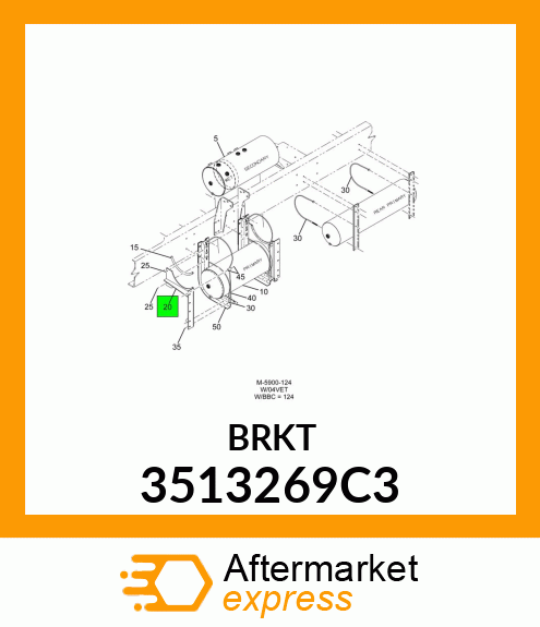 BRKT 3513269C3