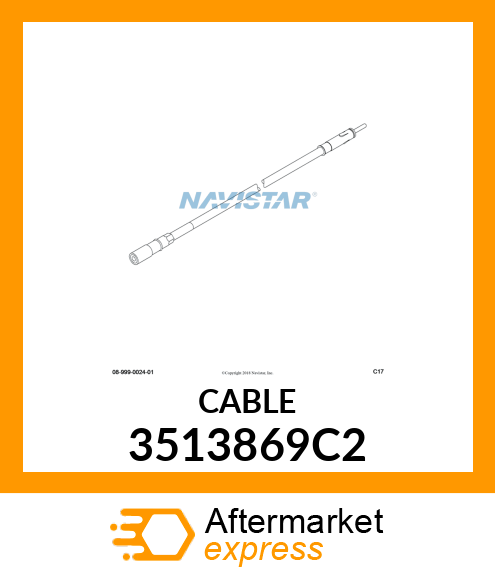 CABLE 3513869C2