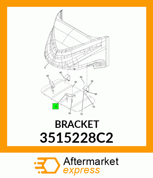 BRACKET 3515228C2