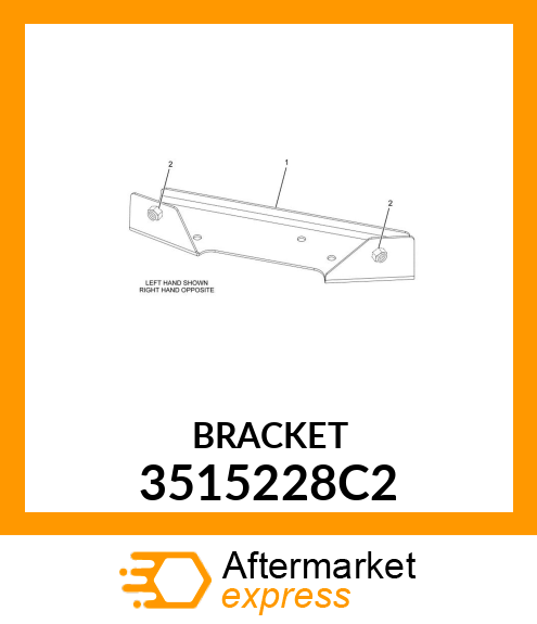 BRACKET 3515228C2