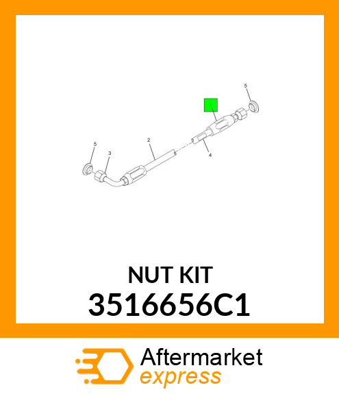 NUTKIT/3PC 3516656C1