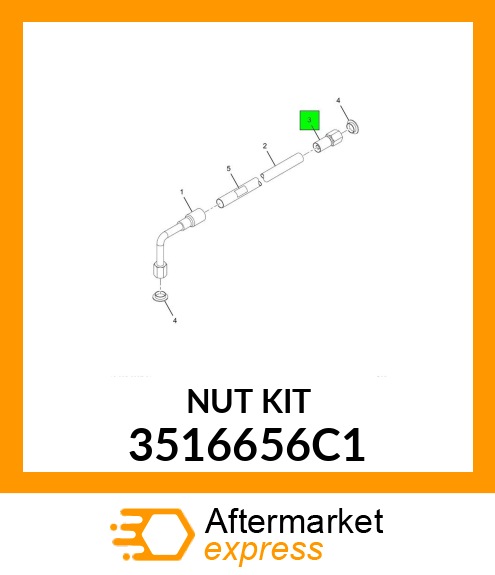 NUTKIT/3PC 3516656C1