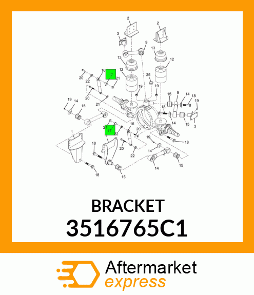 BRACKET 3516765C1