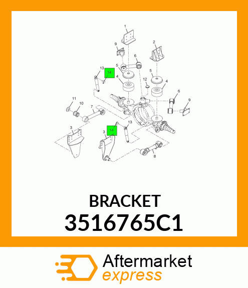 BRACKET 3516765C1