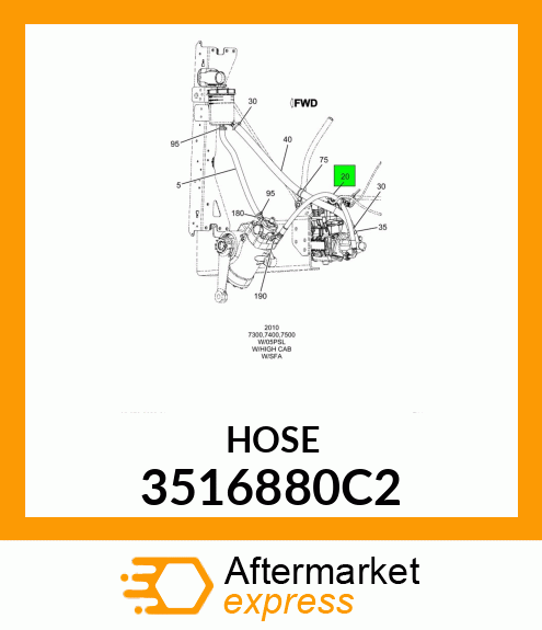 HOSE 3516880C2