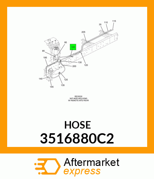 HOSE 3516880C2