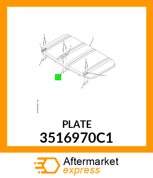 PLATE 3516970C1