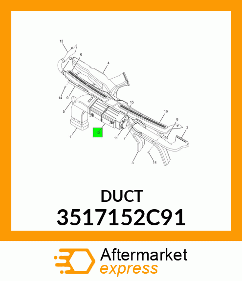 DUCT 3517152C91