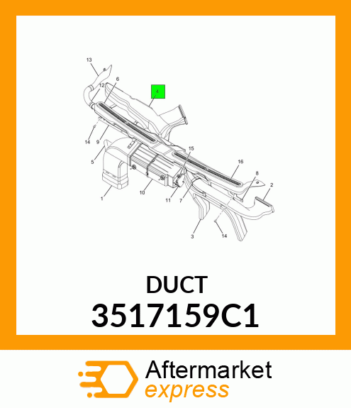 DUCT 3517159C1