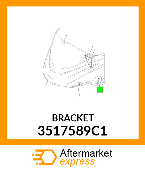 BRACKET 3517589C1