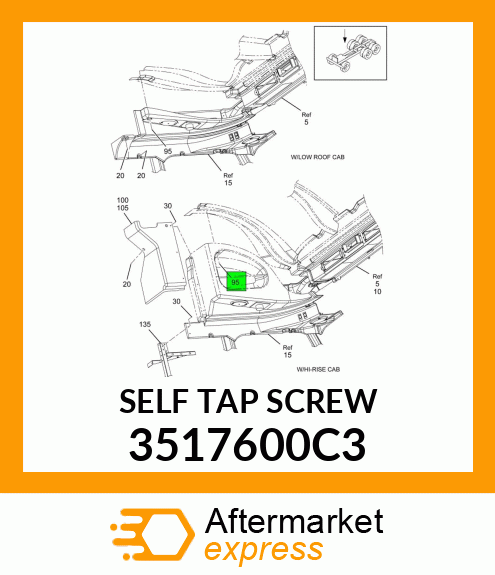 SELFTAPSCREW 3517600C3