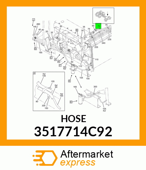 HOSE 3517714C92