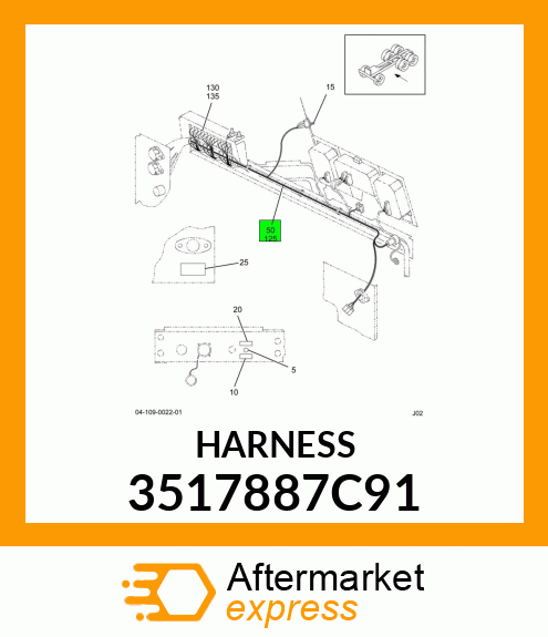 HARNESS 3517887C91